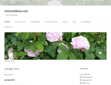 Tablet Screenshot of himmelblaa.net